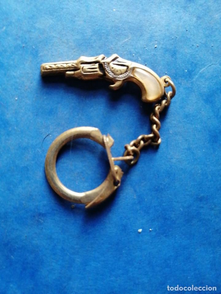Militaria: Llavero revolver