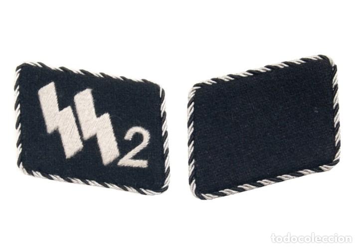 Military Antiques: REPRODUCCION INSIGNIAS DE CUELLO EARLY SS-VT- GERMANIA REGIMENT NR-2