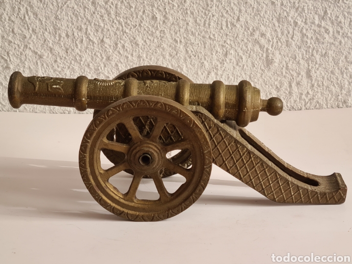 Military Antiques: R&eacute;plica Ca&ntilde;&oacute;n - Decoraci&oacute;n Militar Artiller&iacute;a - Bronce - Napole&oacute;n