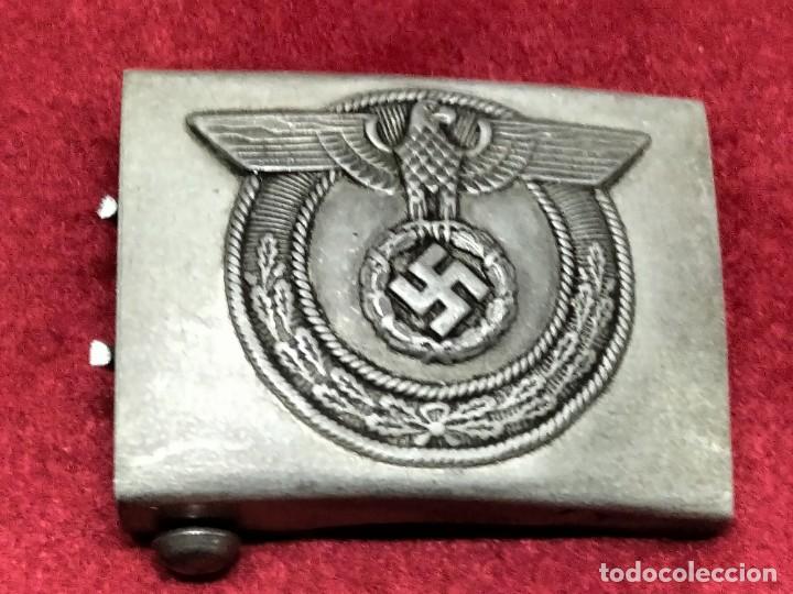 Military Antiques: HEBILLA CINTURON ALEMAN WEHRMACHT REPLICA COMO ORIGINAL R.Z.M