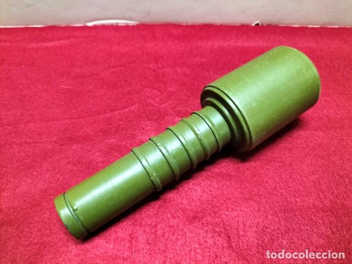 Military Antiques: GRANADA RUSA PALO SEGUNDA GUERRA MUNDIAL, INERTE DE MADERA
