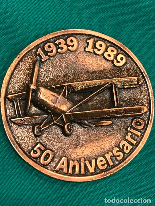 Militaria: Medalla 50 aniversario Maestranza A&eacute;rea de Albacete, Ej&eacute;rcito del Aire 1939-1989