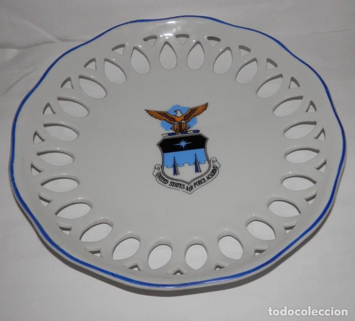 Military Antiques: PLATO DE LA ACADEMIA DE LA FUERZA AEREA DE LOS ESTADOS UNIDOS DE AMERICA