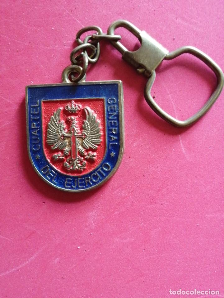 Military Antiques: Llavero militar Cuartel General del Ejercito