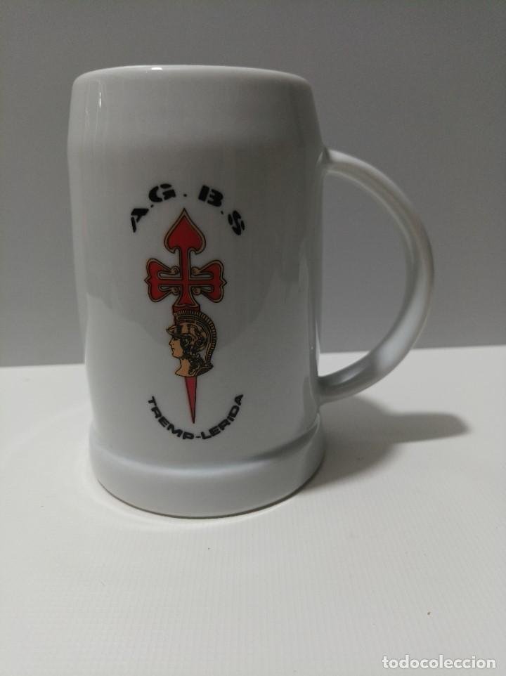 Military Antiques: Jarra Militar de cer&aacute;mica. Academia General B&aacute;sica de Suboficiales del Ej&eacute;rcito de Tierra de Espa&ntilde;a.