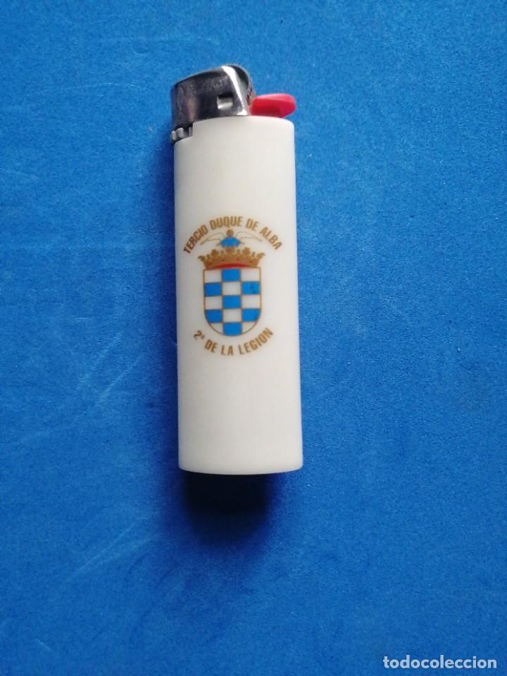 Militaria: Mechero La Legi&oacute;n. Tercio Duque de Alba