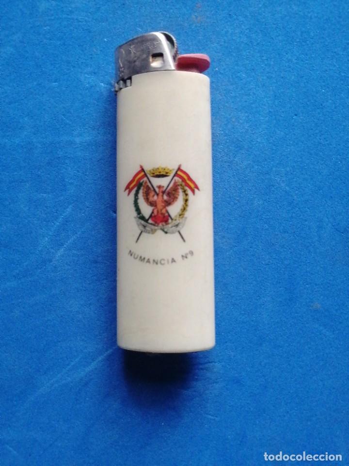 Militaria: Mechero Militar Regimiento Numamcia 9