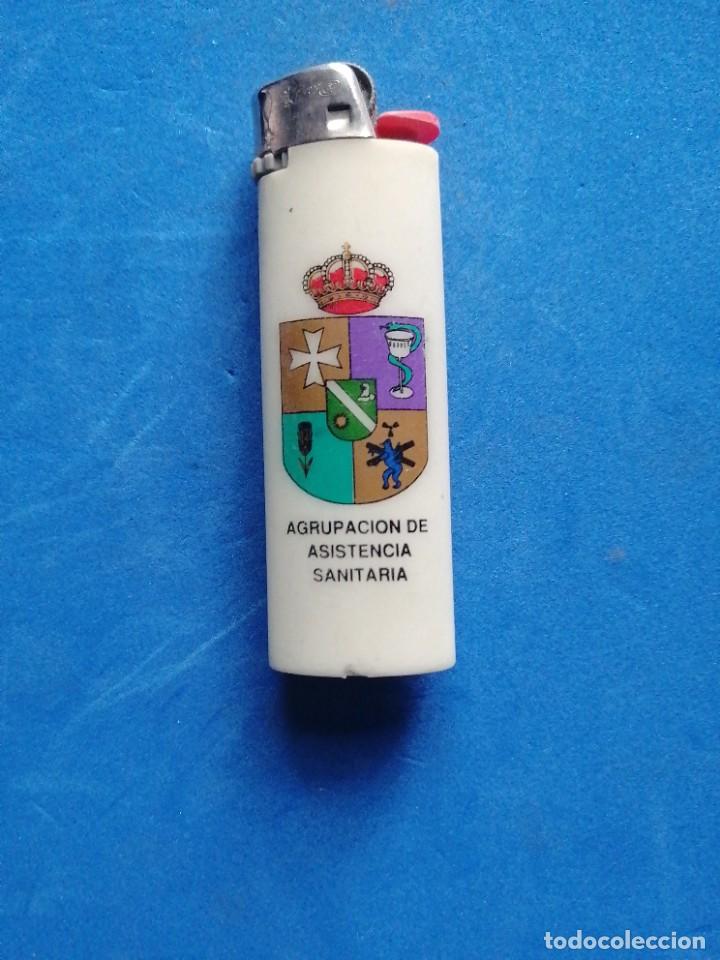 Militaria: Mechero Militar Agrupaci&oacute;n de Asistencia Sanitaria