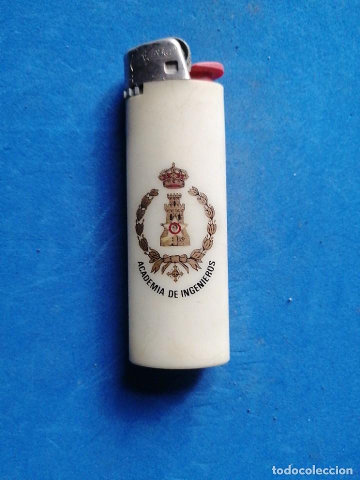 Militaria: Mechero Militar Academia de Ingenieros