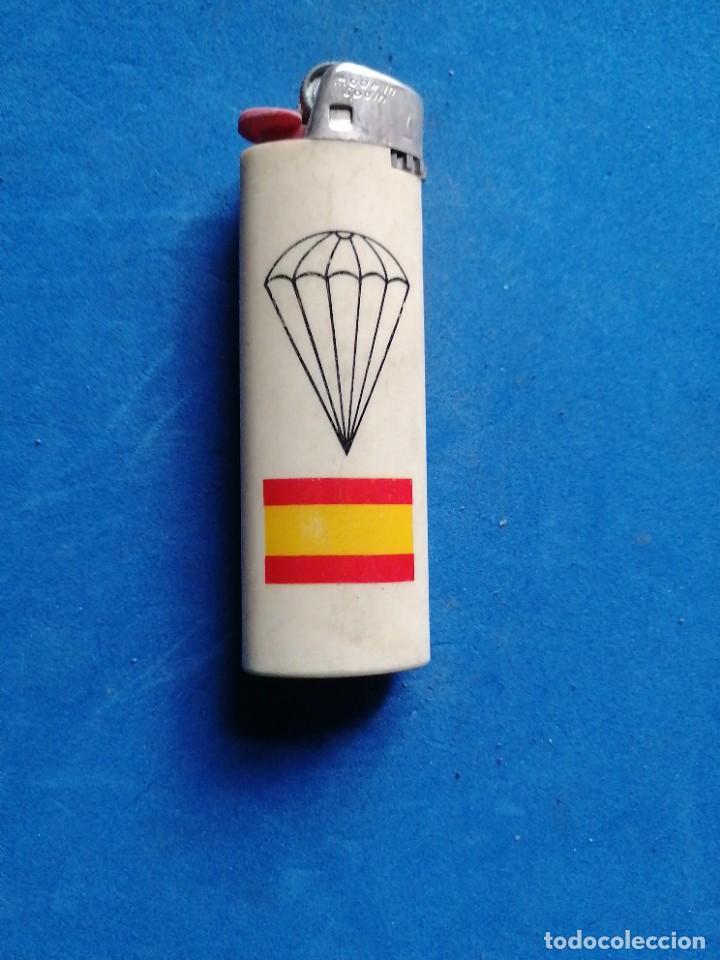 Militaria: Mechero Militar Paracaidismo