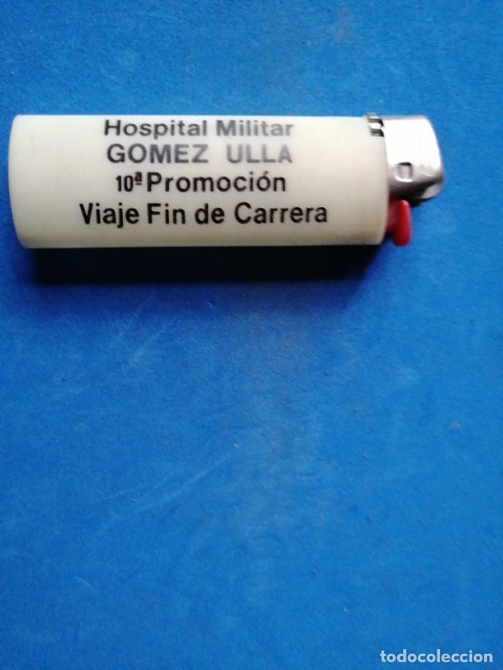 Militaria: Mechero Hospital Militar G&oacute;mez Hulla