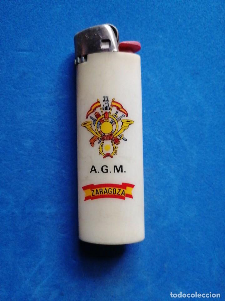 Militaria: Mechero Militar Academia General Militar, Zaragoza