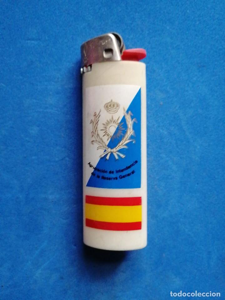 Militaria: Mechero Militar Agrupaci&oacute;n de Intendencia de la Reserva General