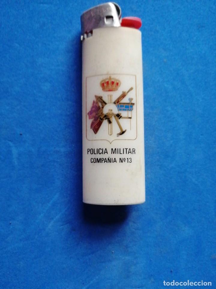 Militaria: Mechero Polic&iacute;a Militar Compa&ntilde;&iacute;a 13