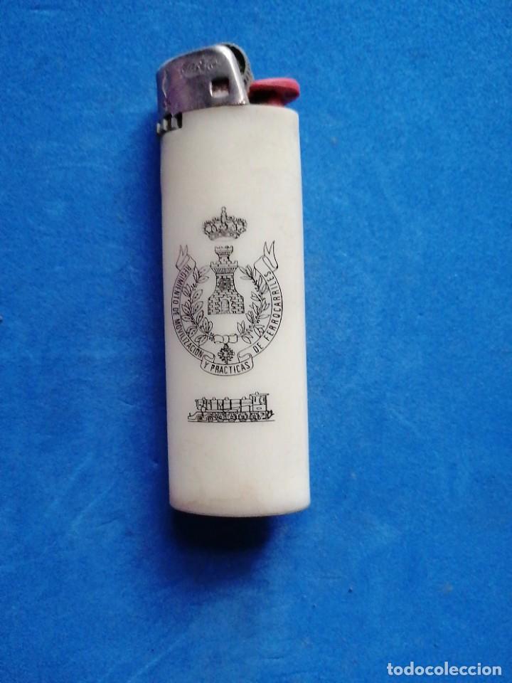 Militaria: Mechero Militar Regimiento Movilizaci&oacute;n Ferrocarriles