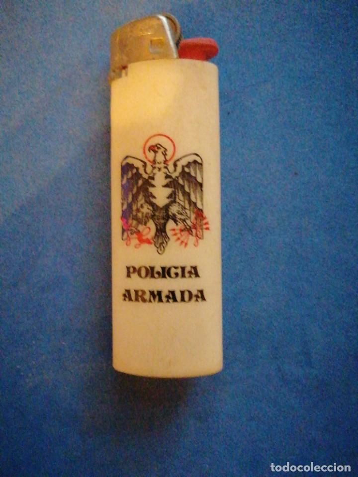Militaria: Mechero Polic&iacute;a Armada