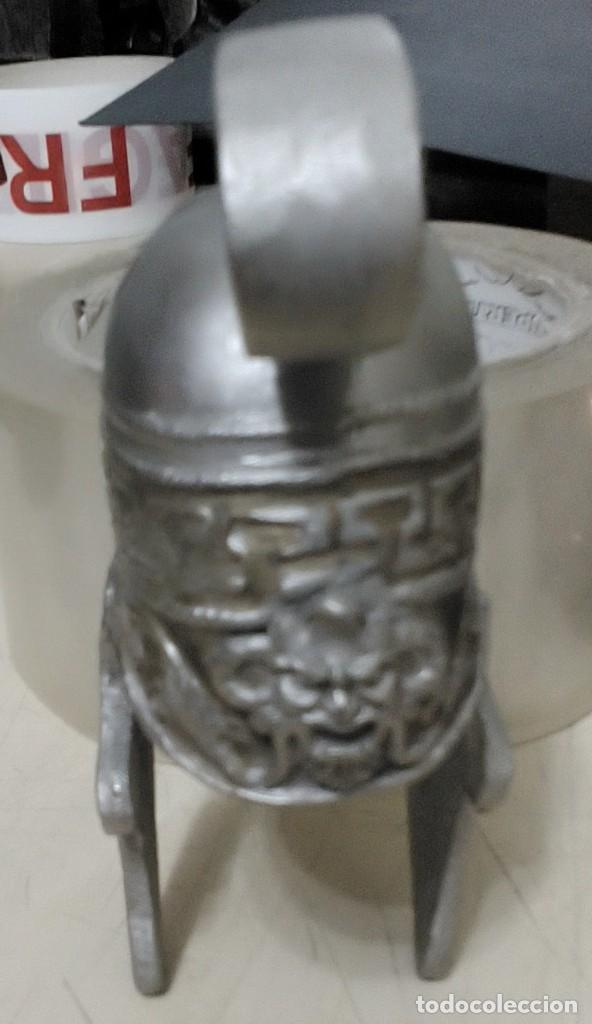 Militaria: CASCO DE ALEJANDRO MAGNO CASCOS HISTORICOS REPRODUCCION EN PLOMO