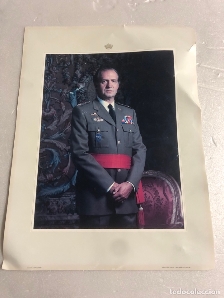 Military Antiques: FOTOGRAF&Iacute;A RETRATO REY JUAN CARLOS I