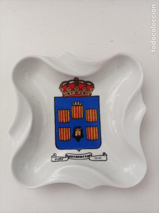 Military Antiques: Cenicero ceramico. Batall&oacute;n de Infanter&iacute;a Mecanizada &rdquo;Barbastro&rdquo; III/21 (BIMZ III/21).