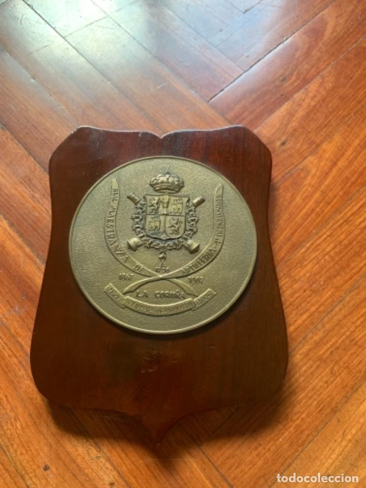 Military Antiques: Metopa Real Maestranza de Artilleria 22x17cm