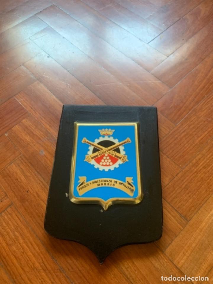 Military Antiques: Metopa Parque y Maestranza Artilleria Madrid 20x14cm