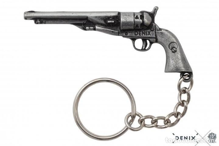 Militaria: LLAVERO REVOLVER DENIX