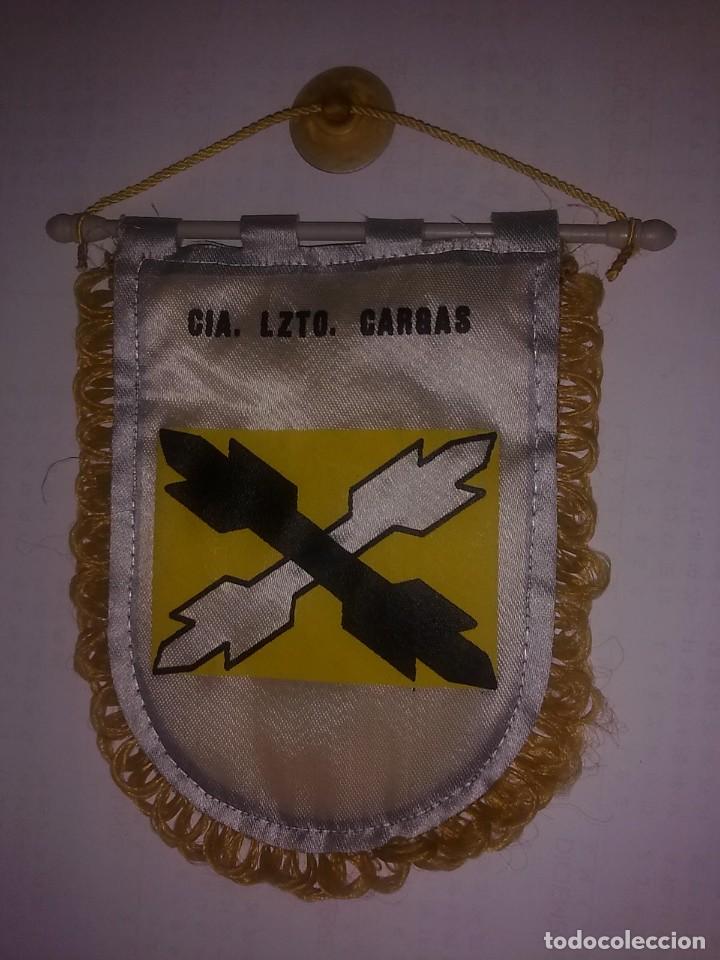 Militaria: BANDERIN PARA COCHE DE LA COMPA&Ntilde;IA DE LANZAMIENTO DE CARGAS BRIPAC