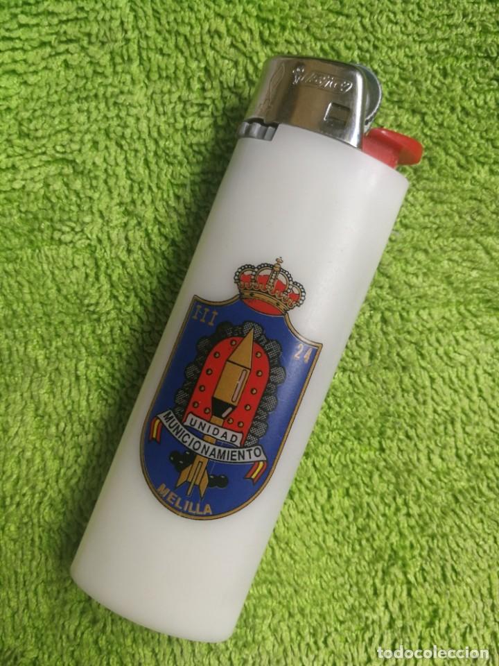 Military Antiques: MECHERO DE LA UNIDAD DE MUNICIONAMIENTO III 24. MELILLA