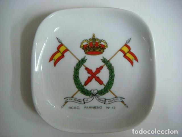 Militaria: CENICERO DE PORCELANA R.C.A.C. FARNESIO N&ordm;-12