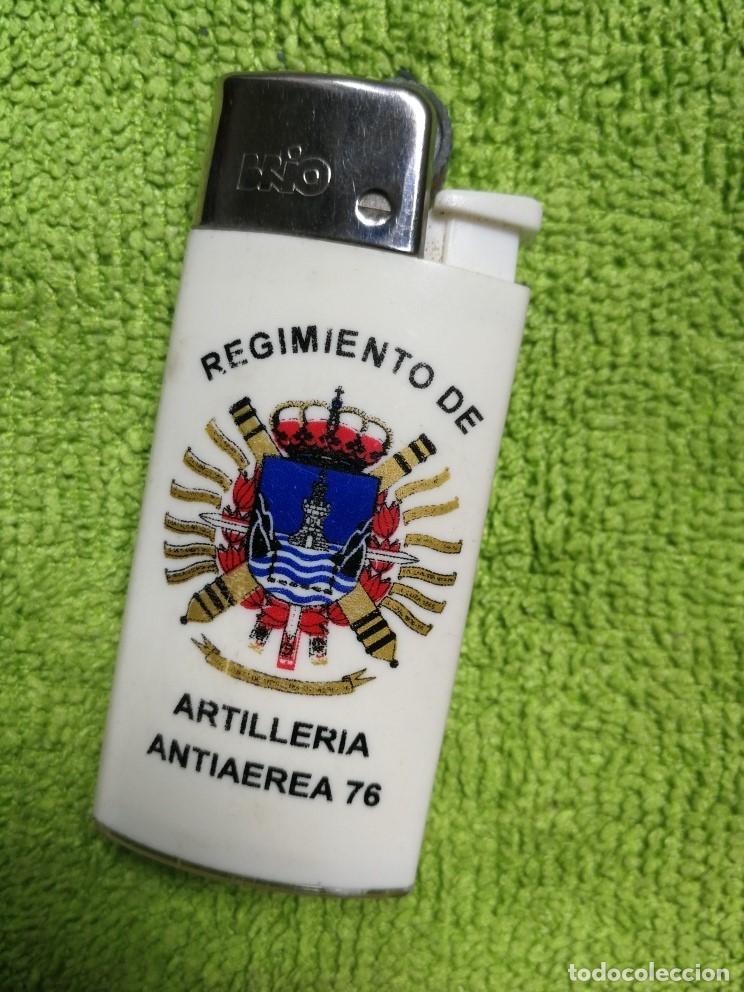 Military Antiques: MECHERO DEL REGIMIENTO DE ARTILLER&Iacute;A ANTIA&Eacute;REA 76