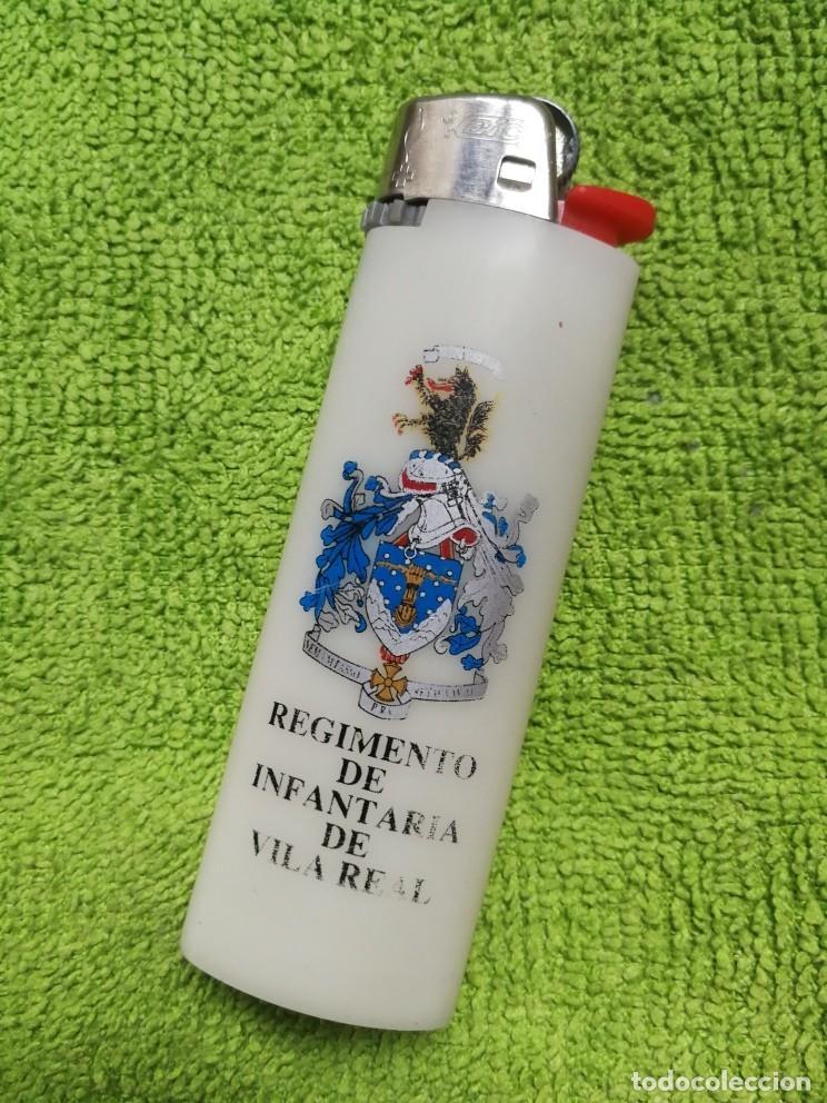 Militaria: MECHERO DEL REGIMIENTO DE INFANTER&Iacute;A VILA REAL