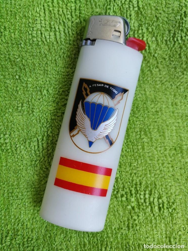Military Antiques: MECHERO DE LA BRIGADA PARACAIDISTA. GRUPO DE LANZAMIENTO