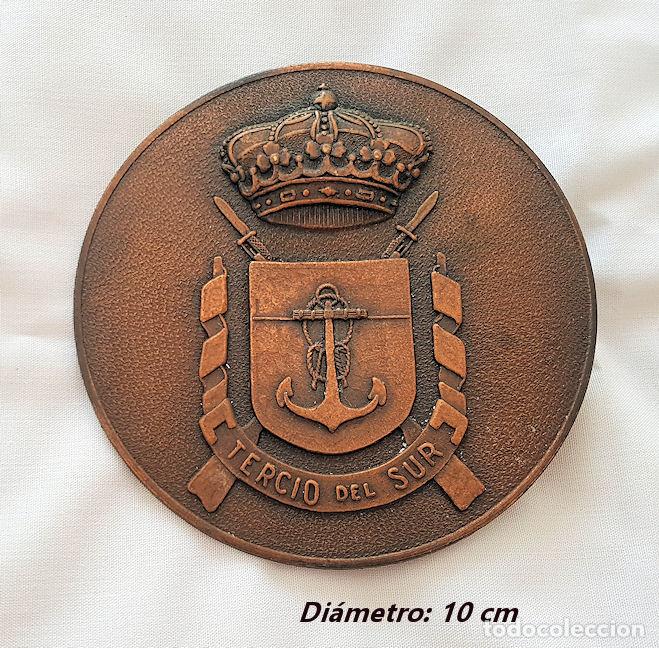 Militaria: METOPA BRONCE TERCIO SUR INFANTERIA DE MARINA