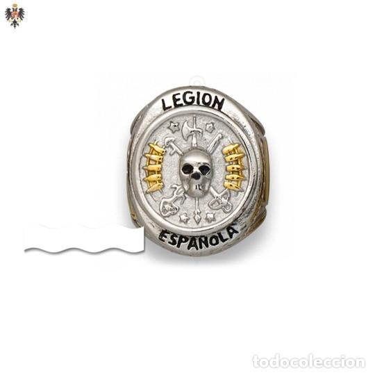 Militaria: ANILLO LEGION ESPA&Ntilde;OLA + CAJA