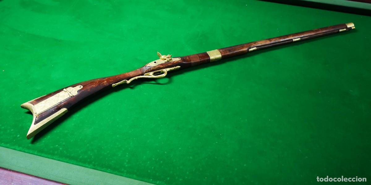 Militaria: Antigua r&eacute;plica de fusil a p&oacute;lvora Ref. ARF 4351