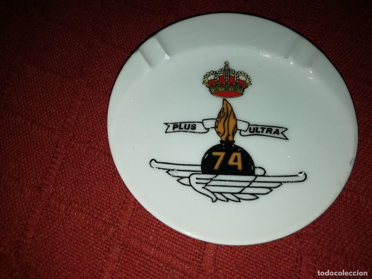 Military Antiques: Cenicero del regimiento plus ultra 74