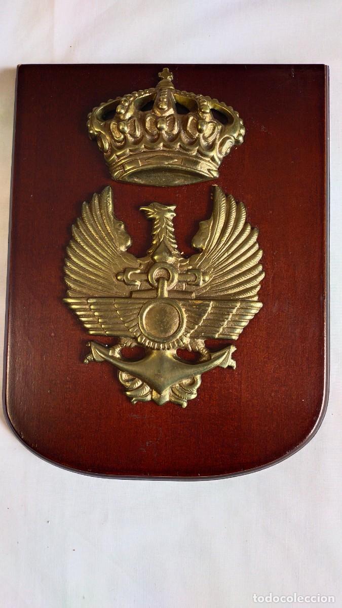 Military Antiques: Metopa. Bronce sobre madera. Estado Mayor del Ej&eacute;rcito. romanjuguetesymas.