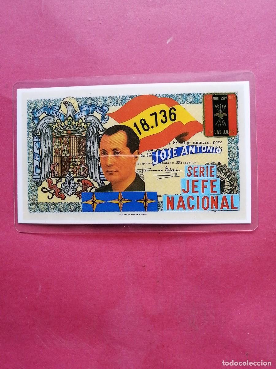 Military Antiques: Loter&iacute;a Jos&eacute; Antonio, plastificada