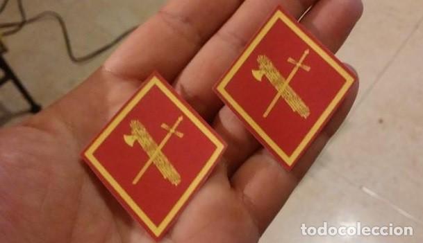 Military Antiques: GUARDIA CIVIL ROMBOS DE PEGATINA TAMA&Ntilde;O REGLEMENTAR!