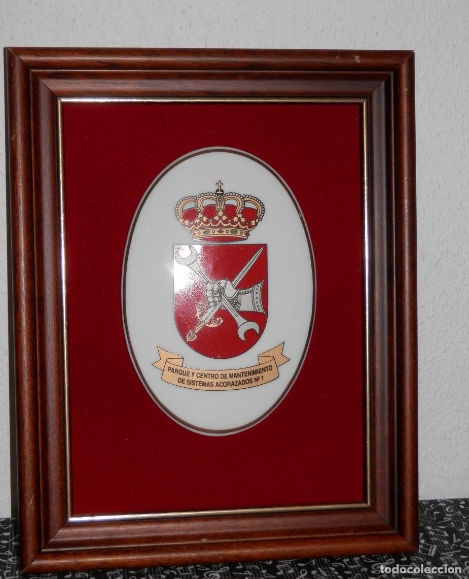 Military Antiques: METOPA DEL PARQUE Y CENTRO DE MANTENIMIENTO DE SISTEMAS ACORAZADOS N&ordm; 1