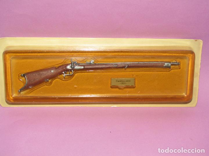 Militaria: Colecci&oacute;n ARMAS HIST&Oacute;RICAS de SALVAT - Carabina SUIZA de 1851