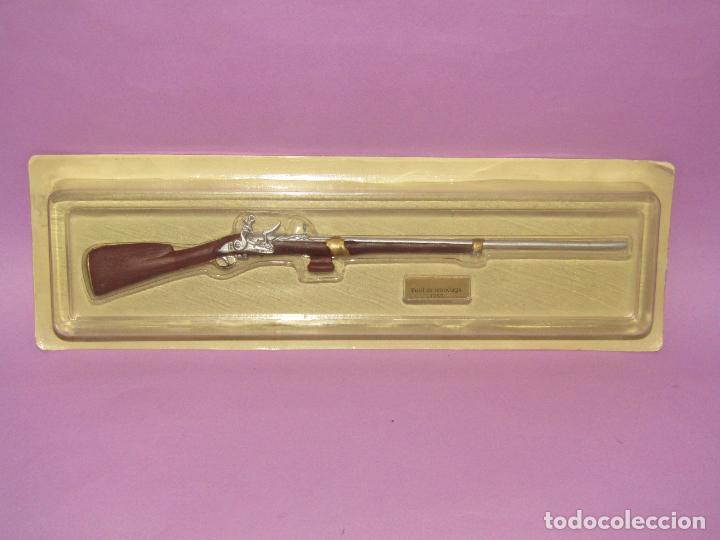 Militaria: Colecci&oacute;n ARMAS HIST&Oacute;RICAS de SALVAT - Fusil de Retrocarga de 1757