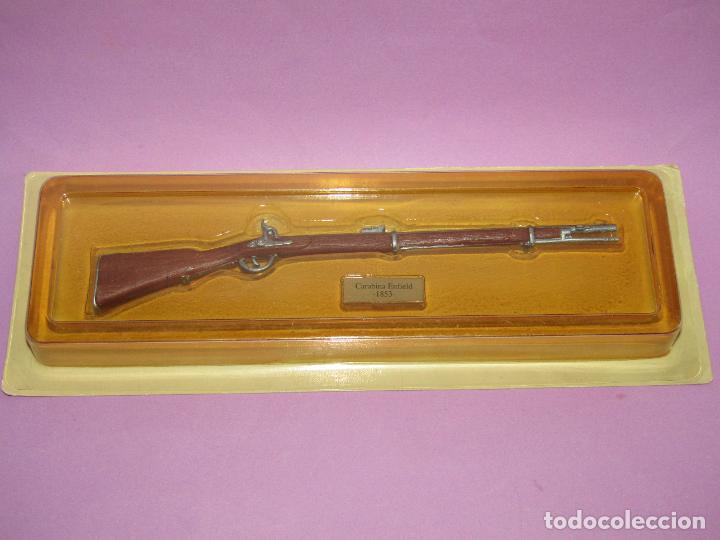 Militaria: Colecci&oacute;n ARMAS HIST&Oacute;RICAS de SALVAT - Carabina ENFIELD del A&ntilde;o 1853