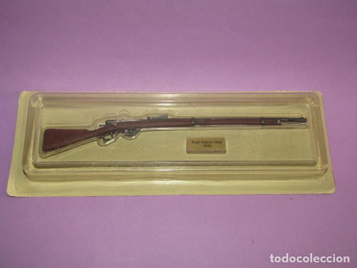 Militaria: Colecci&oacute;n ARMAS HIST&Oacute;RICAS de SALVAT - Fusil VETTERLI-VITALI del A&ntilde;o 1870