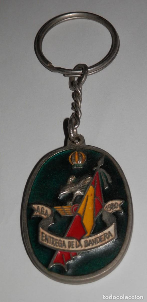 Military Antiques: LLAVERO DE LA ACADEMIA GENERAL DEL AIRE DEL A&Ntilde;O DE 1980