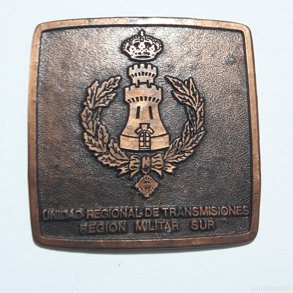 Military Antiques: Chapa Unidad Regional Transmisiones Region Militar Sur