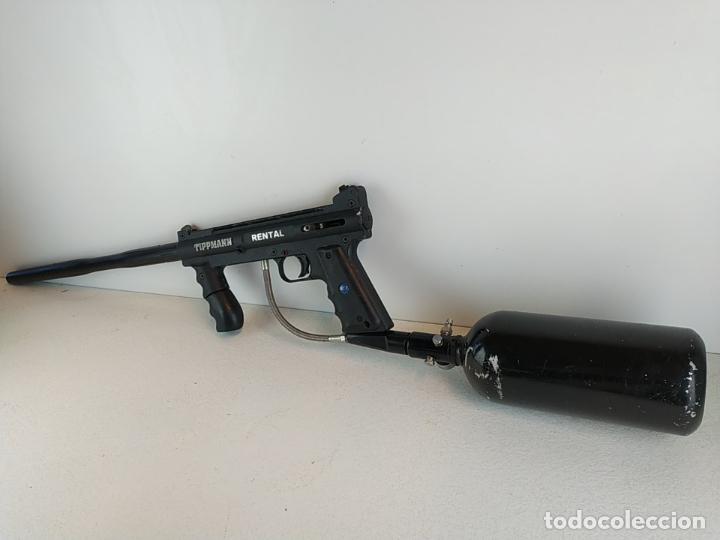Military Antiques: Tippmann Rental. Semiautom&aacute;tica para paintball