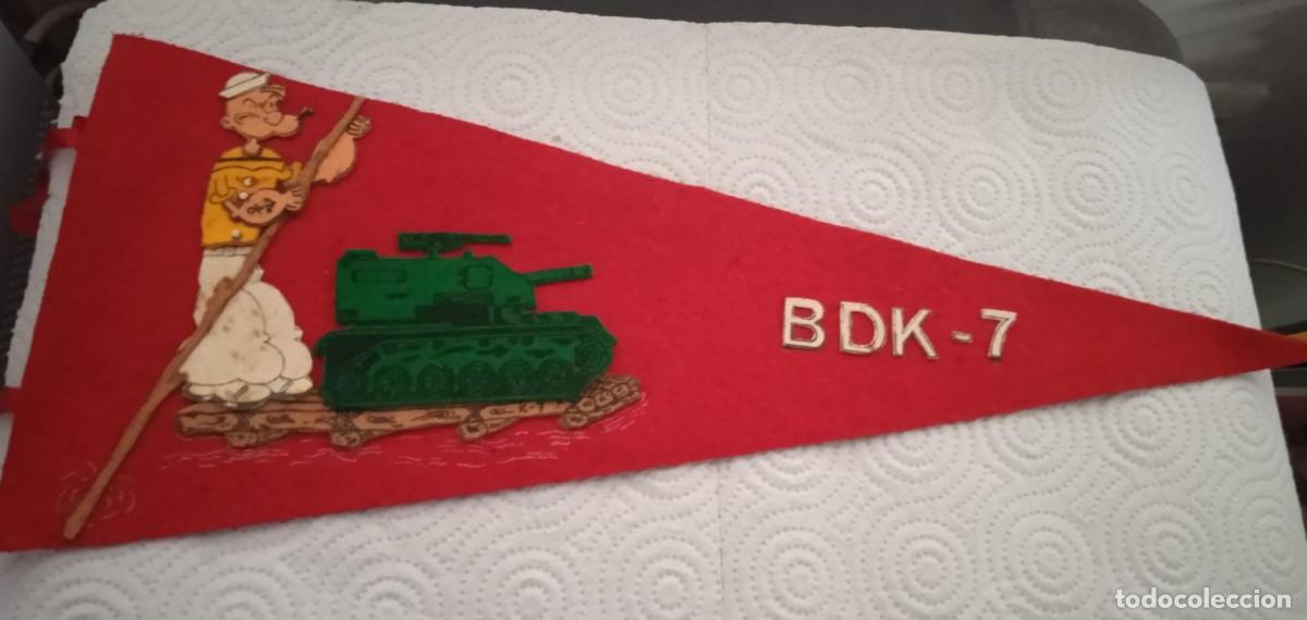Military Antiques: Bander&iacute;n de fieltro del Buque de la Armada Espa&ntilde;ola - Anfibio BDK-7.