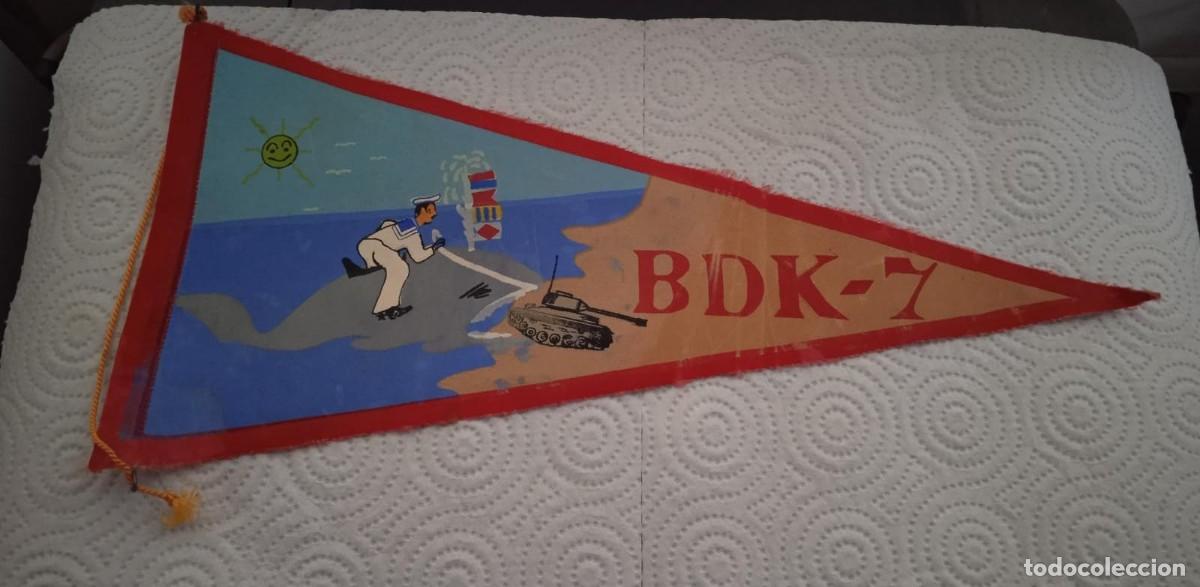 Military Antiques: Bander&iacute;n de fieltro del Buque de la Armada Espa&ntilde;ola - Anfibio BDK-7.