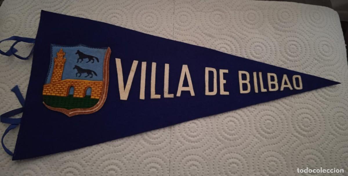 Military Antiques: Bander&iacute;n de fieltro Villa de Bilbao.